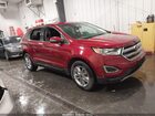 2017 Ford Edge Sel Красный vin: 2FMPK4J97HBC30363