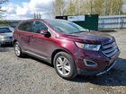 2018 Ford Edge Sel Темно-бордовый vin: 2FMPK4J97JBB53614