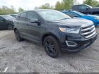 2018 Ford Edge Sel Черный vin: 2FMPK4J97JBB68937