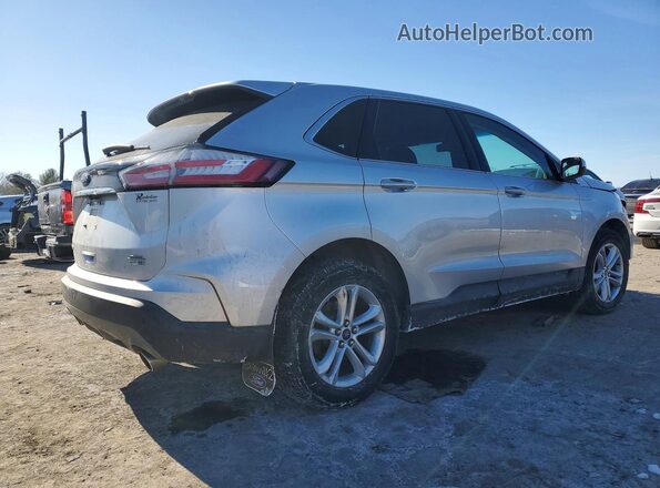 2FMPK4J97KBB39746 2019 FORD EDGE Silver Tył prawy