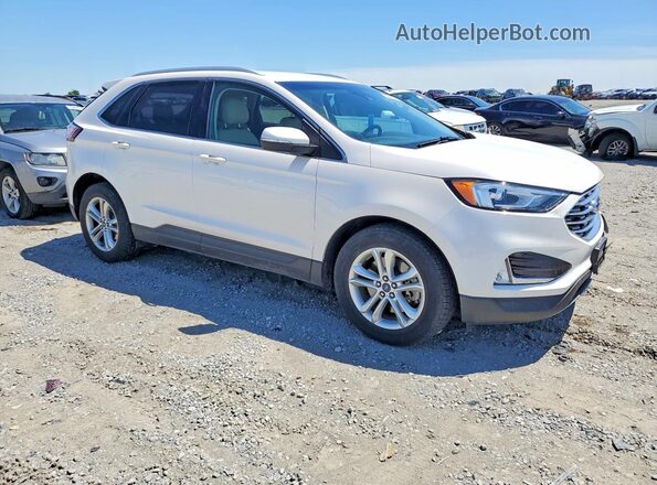 2FMPK4J97KBB73797 2019 FORD EDGE Белый Передняя правая четверть