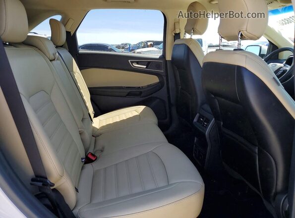 2FMPK4J97KBB73797 2019 FORD EDGE Белый Вид задней части салона