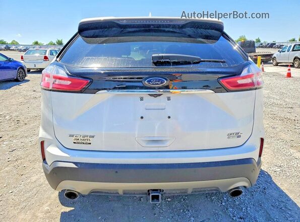 2FMPK4J97KBB73797 2019 FORD EDGE Белый Вид сзади