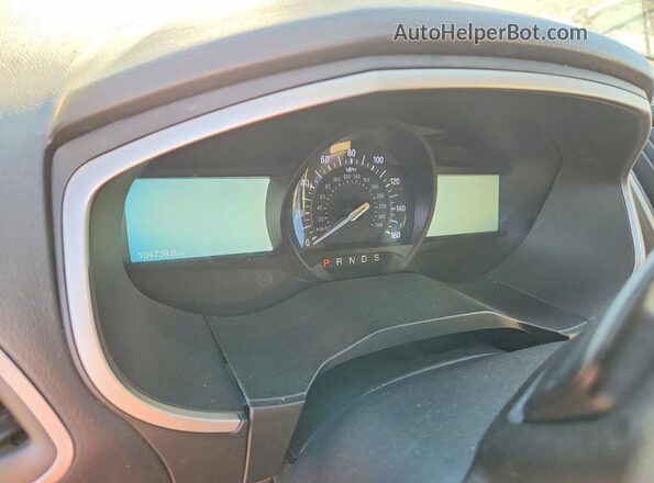 2FMPK4J97KBB89532 2019 FORD EDGE Gray Vista del cuadro de instrumentos