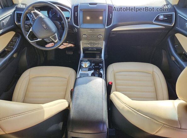 2FMPK4J97KBB89532 2019 FORD EDGE Gray Vista del salpicadero