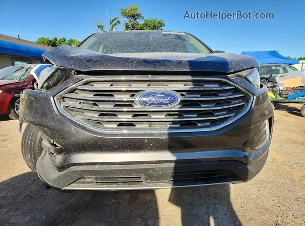 2FMPK4J97KBB89532 2019 FORD EDGE Gray Vista frontal