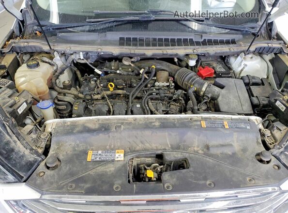 2FMPK4J97KBB90437 2019 FORD EDGE Белый Вид подкапотного пространства
