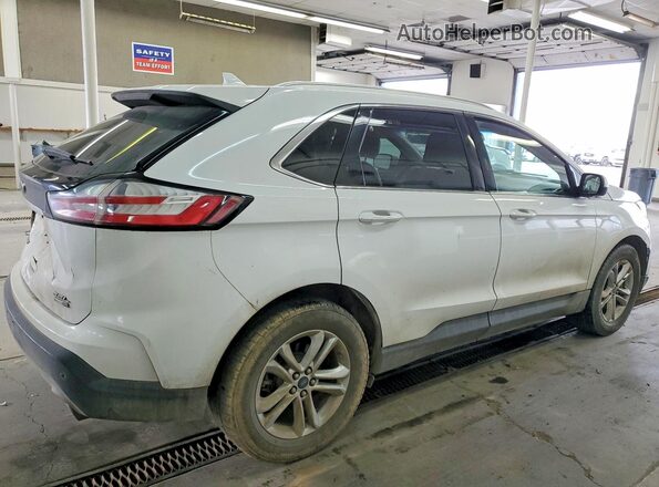 2FMPK4J97KBB90437 2019 FORD EDGE Белый Задняя правая четверть
