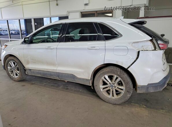 2FMPK4J97KBB90437 2019 FORD EDGE Белый Задняя левая четверть
