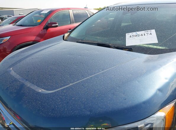 2FMPK4J97KBC45257 2019 FORD EDGE Синий Вид спереди