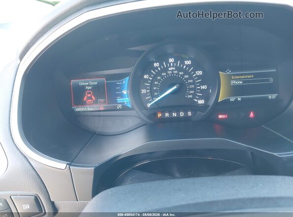 2FMPK4J97KBC45257 2019 FORD EDGE Синий Вид задних сидений