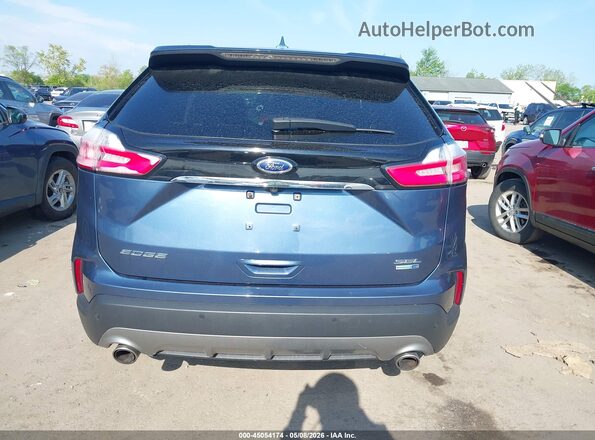 2FMPK4J97KBC45257 2019 FORD EDGE Синий 