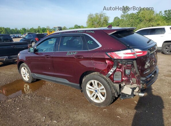2FMPK4J97LBA07054 2020 FORD EDGE Красный Задняя левая четверть