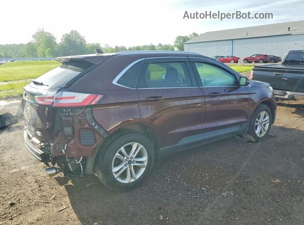 2FMPK4J97LBA07054 2020 FORD EDGE Красный Задняя правая четверть