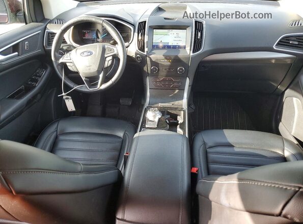 2FMPK4J97LBA07054 2020 FORD EDGE Красный Вид панели приборов