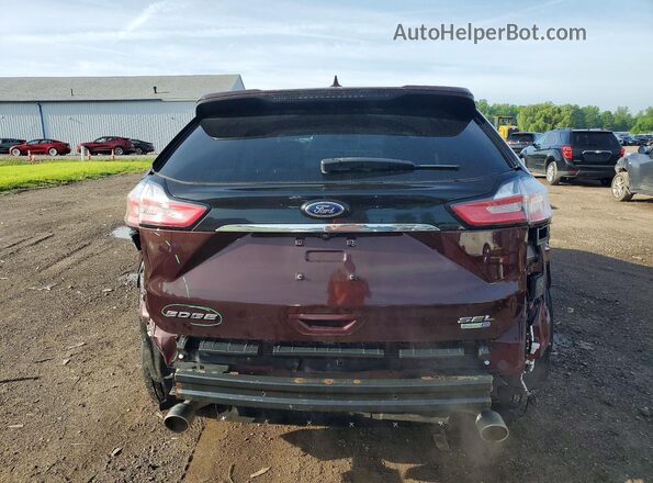 2FMPK4J97LBA07054 2020 FORD EDGE Красный Вид сзади