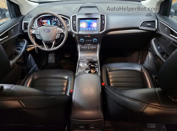 2FMPK4J97LBA10178 2020 FORD EDGE Silver Вид панелі приладів