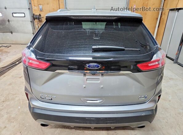 2FMPK4J97LBA10178 2020 FORD EDGE Silver Вид ззаду