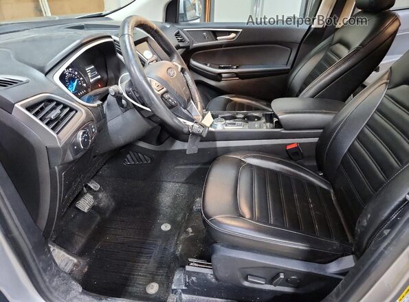 2FMPK4J97LBA10178 2020 FORD EDGE Silver Вид салону спереду