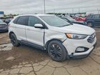 2020 Ford Edge Sel White vin: 2FMPK4J97LBA20080