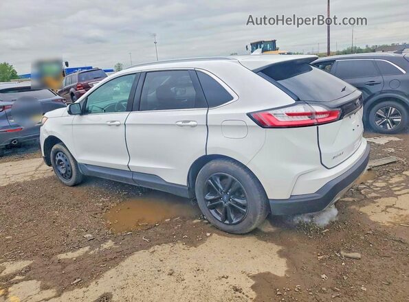 2FMPK4J97LBA20080 2020 FORD EDGE White Rear left