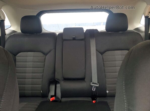 2FMPK4J97LBA20080 2020 FORD EDGE White Rear seats view