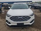 2020 Ford Edge Sel White vin: 2FMPK4J97LBA20080