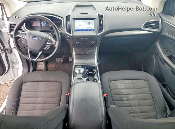 2FMPK4J97LBA20080 2020 FORD EDGE White Dashboard view