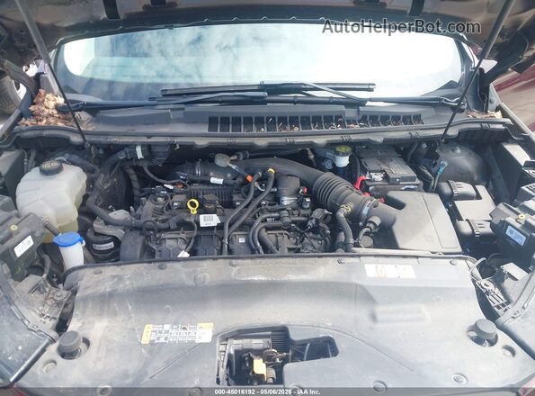 2FMPK4J97LBA46405 2020 FORD EDGE Темно-бордовый Вид сзади