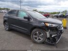 2021 Ford Edge Sel Gray vin: 2FMPK4J97MBA36250