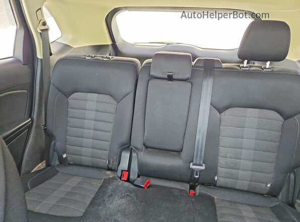 2FMPK4J97NBA40204 2022 FORD EDGE Серый Вид задних сидений