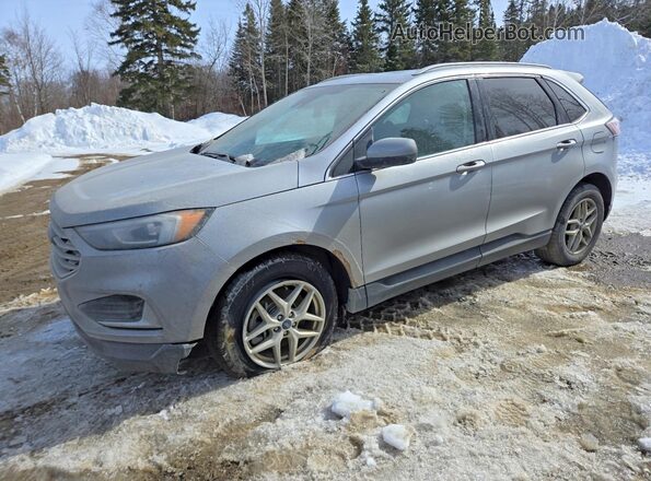2FMPK4J97NBA40204 2022 FORD EDGE Серый Передняя левая четверть