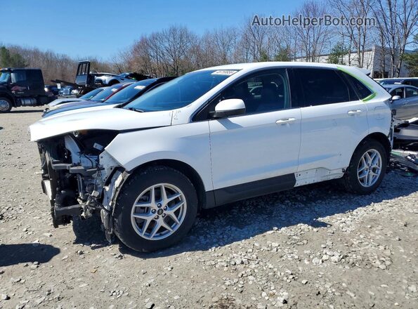 2FMPK4J97RBA82460 2024 FORD EDGE White Vista tres cuartos delantera izquierda