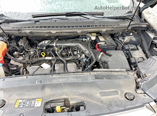 2FMPK4J98GBC26269 2016 FORD EDGE Gray Widok wnętrza z przodu