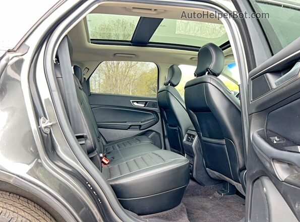 2FMPK4J98GBC26269 2016 FORD EDGE Gray Widok z tyłu