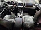 2017 Ford Edge Sel White vin: 2FMPK4J98HBB82050