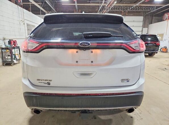 2FMPK4J98HBB82050 2017 FORD EDGE White Vista trasera