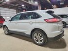 2017 Ford Edge Sel White vin: 2FMPK4J98HBB82050