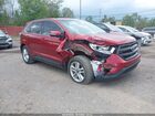2018 Ford Edge Sel Red vin: 2FMPK4J98JBC01296