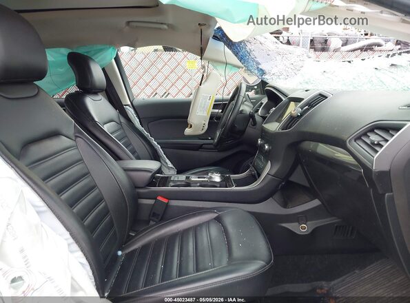 2FMPK4J98KBC00652 2019 FORD EDGE White Front interior view
