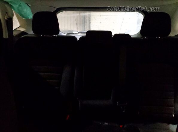 2FMPK4J98KBC59281 2019 FORD EDGE Синий Вид задних сидений