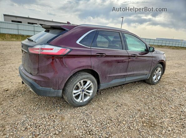 2FMPK4J98LBA69840 2020 FORD EDGE Purple Задня права чверть