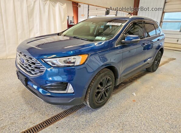 2FMPK4J98LBA97072 2020 FORD EDGE Blue Przód lewy