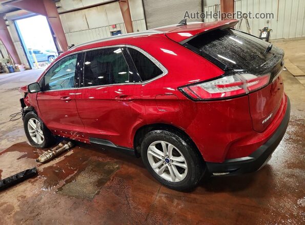 2FMPK4J98LBB09883 2020 FORD EDGE Burgundy Tył lewy
