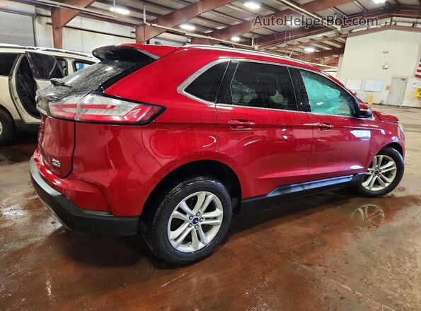 2FMPK4J98LBB09883 2020 FORD EDGE Burgundy Tył prawy