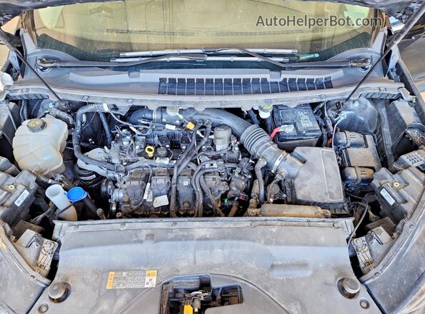 2FMPK4J98NBA13688 2022 FORD EDGE Черный Вид задней части салона
