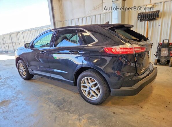 2FMPK4J98NBA13688 2022 FORD EDGE Черный Задняя левая четверть