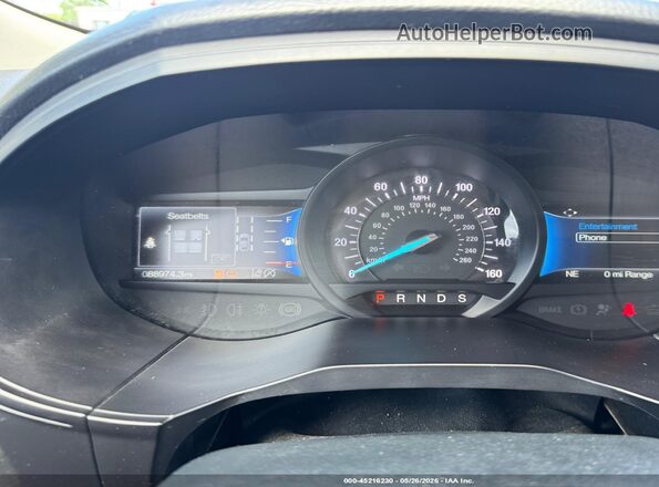 2FMPK4J98NBA52488 2022 FORD EDGE Black Widok tylnych siedzeń