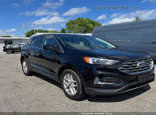 2FMPK4J98NBA52488 2022 FORD EDGE Black Przód prawy