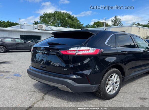 2FMPK4J98NBA52488 2022 FORD EDGE Black Tył prawy
